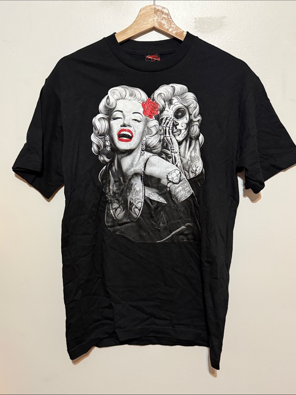 Y2K Marilyn Monroe laugh now cry later tshirt